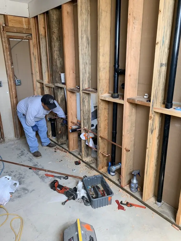 Commercial rough-in plumbing for Commercial Plumbing in McDaniel Heights